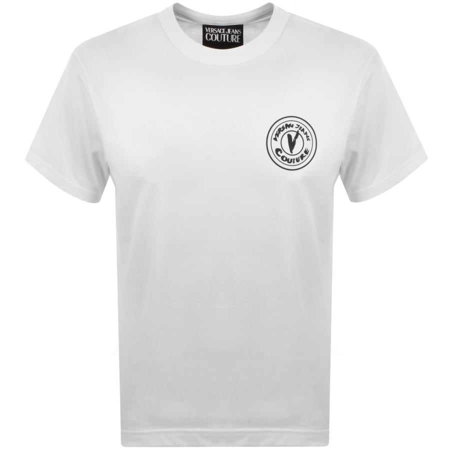 Image number 1 for Versace Jeans Couture Logo T Shirt White