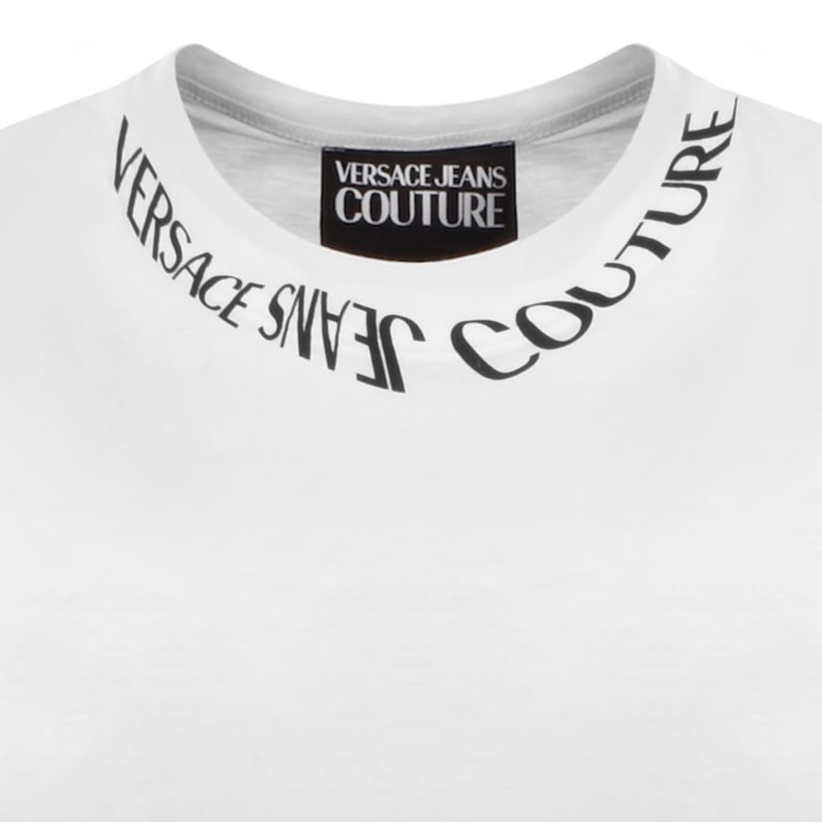 Image number 3 for Versace Jeans Couture Logo T Shirt White
