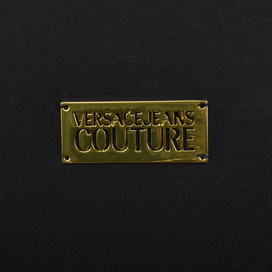 Image number 3 for Versace Jeans Couture Logo T Shirt Black