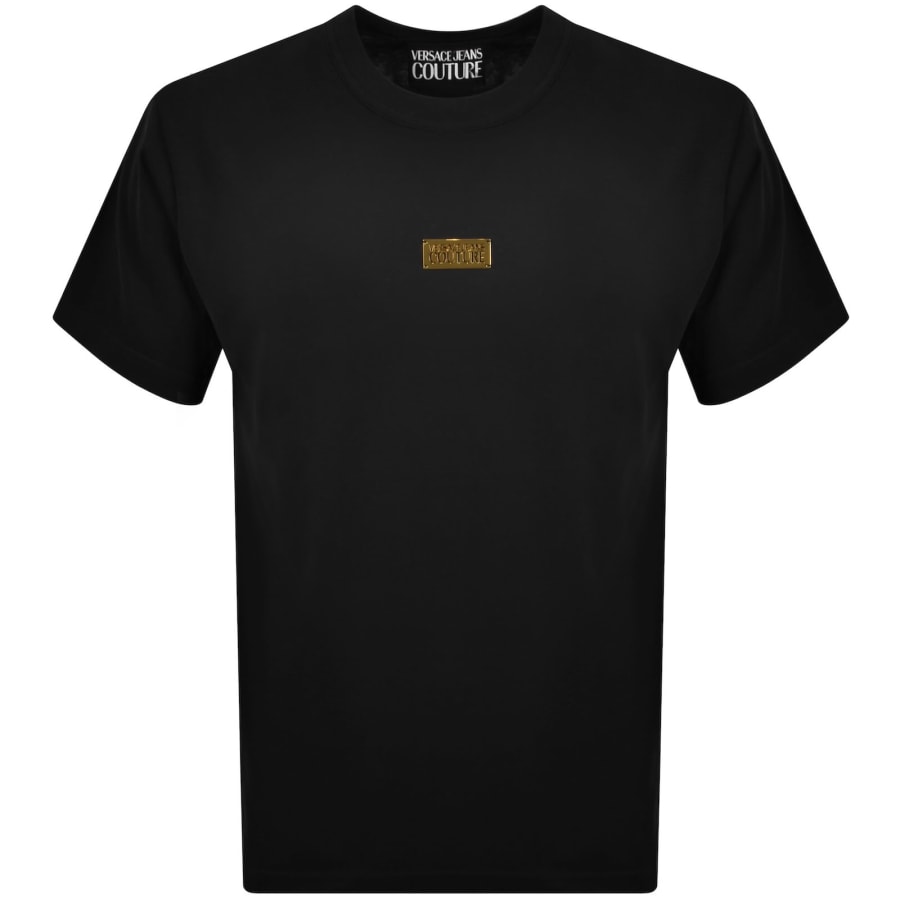 Image number 1 for Versace Jeans Couture Logo T Shirt Black