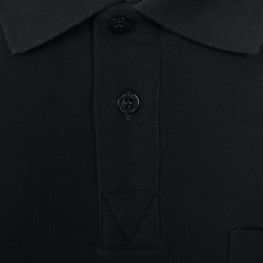Image number 4 for Versace Jeans Couture V Emblem Polo Black