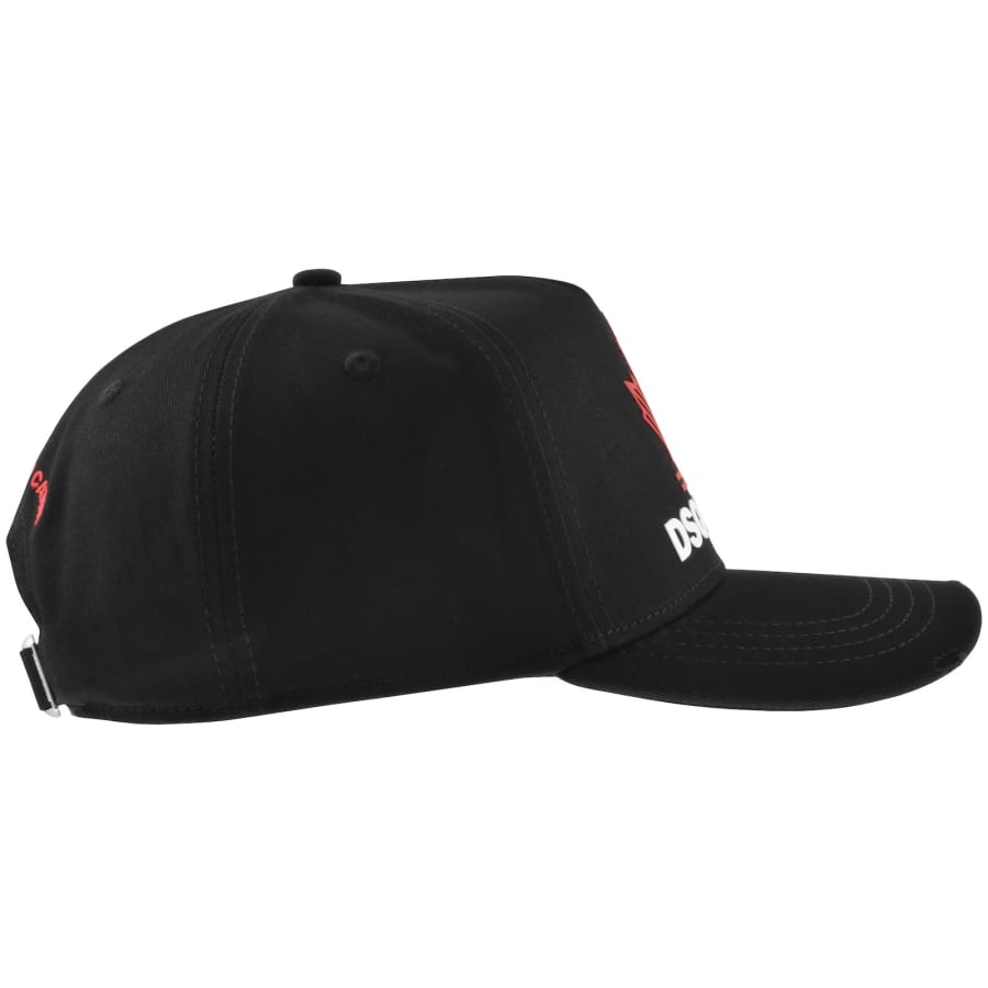 Image number 2 for DSQUARED2 Badge Baseball Cap Black