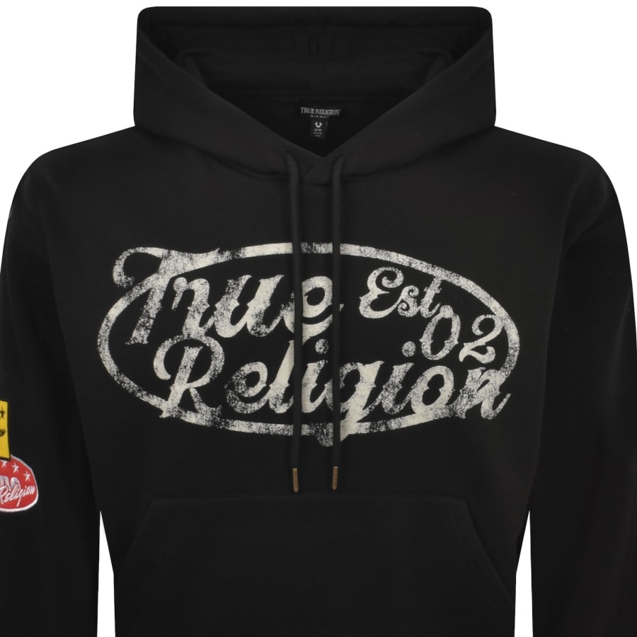 Image number 2 for True Religion Pullover Hoodie Black