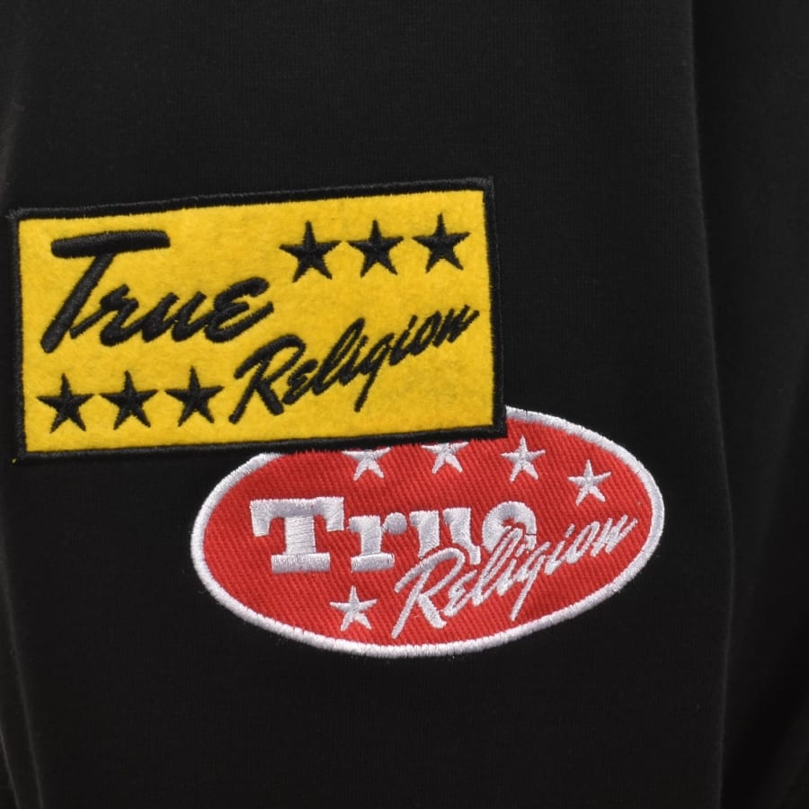 Image number 4 for True Religion Pullover Hoodie Black