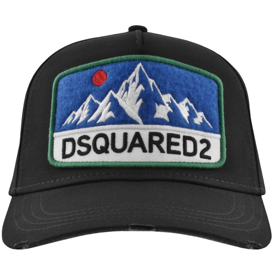 Image number 1 for DSQUARED2 Badge Baseball Cap Black
