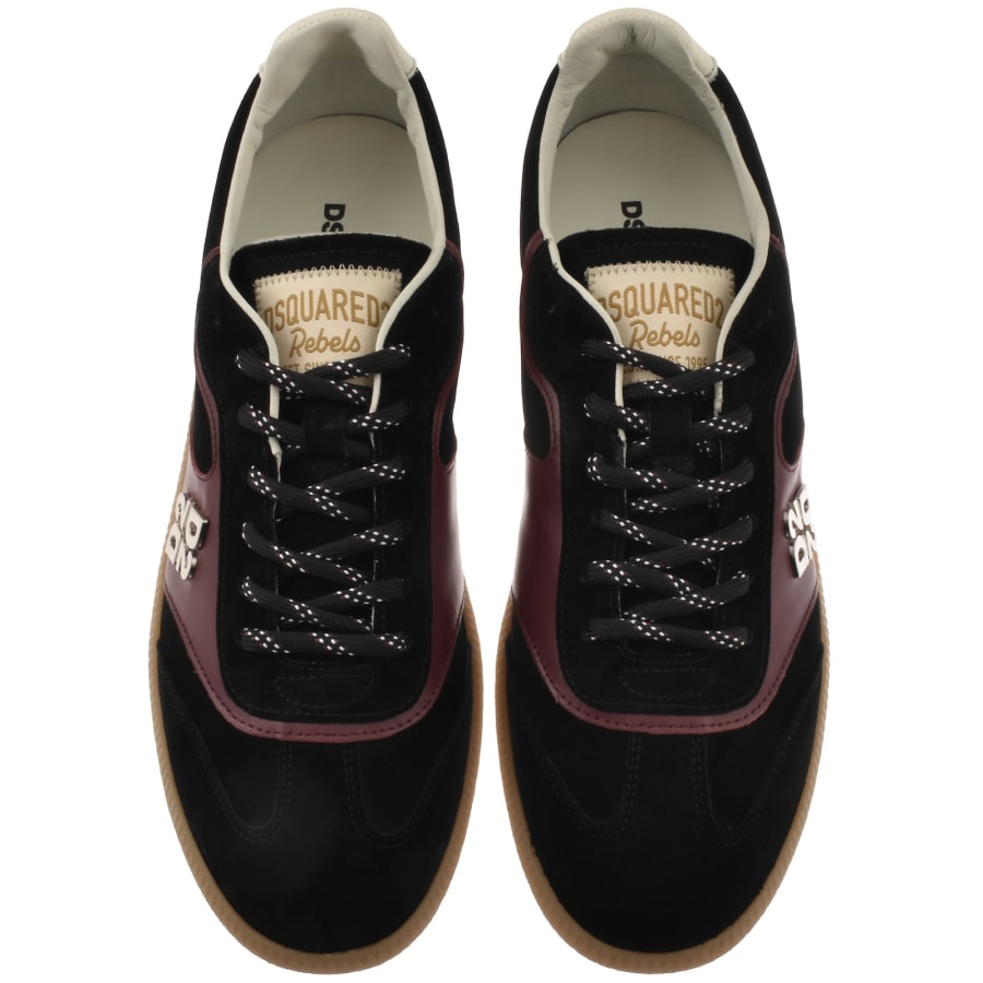Image number 3 for DSQUARED2 Rebel Trainers Black