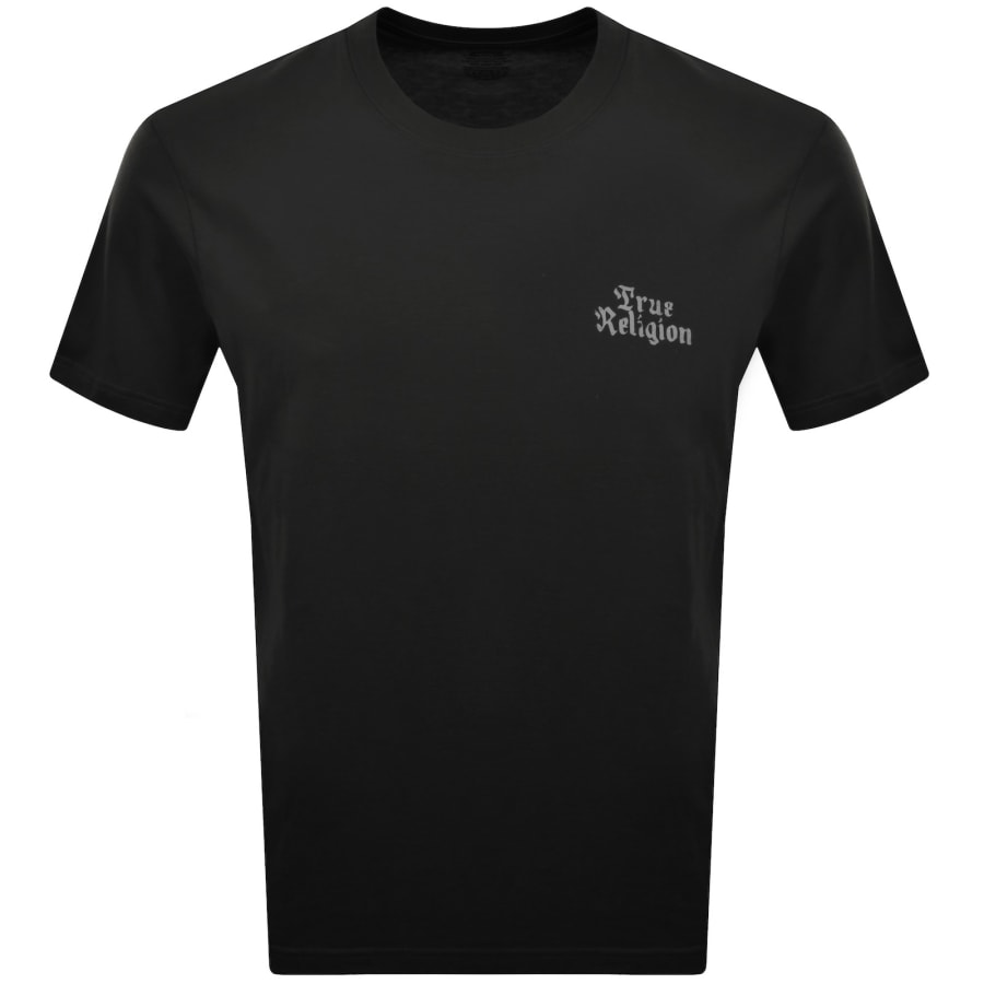 Image number 2 for True Religion Trade Marked T Shirt Black