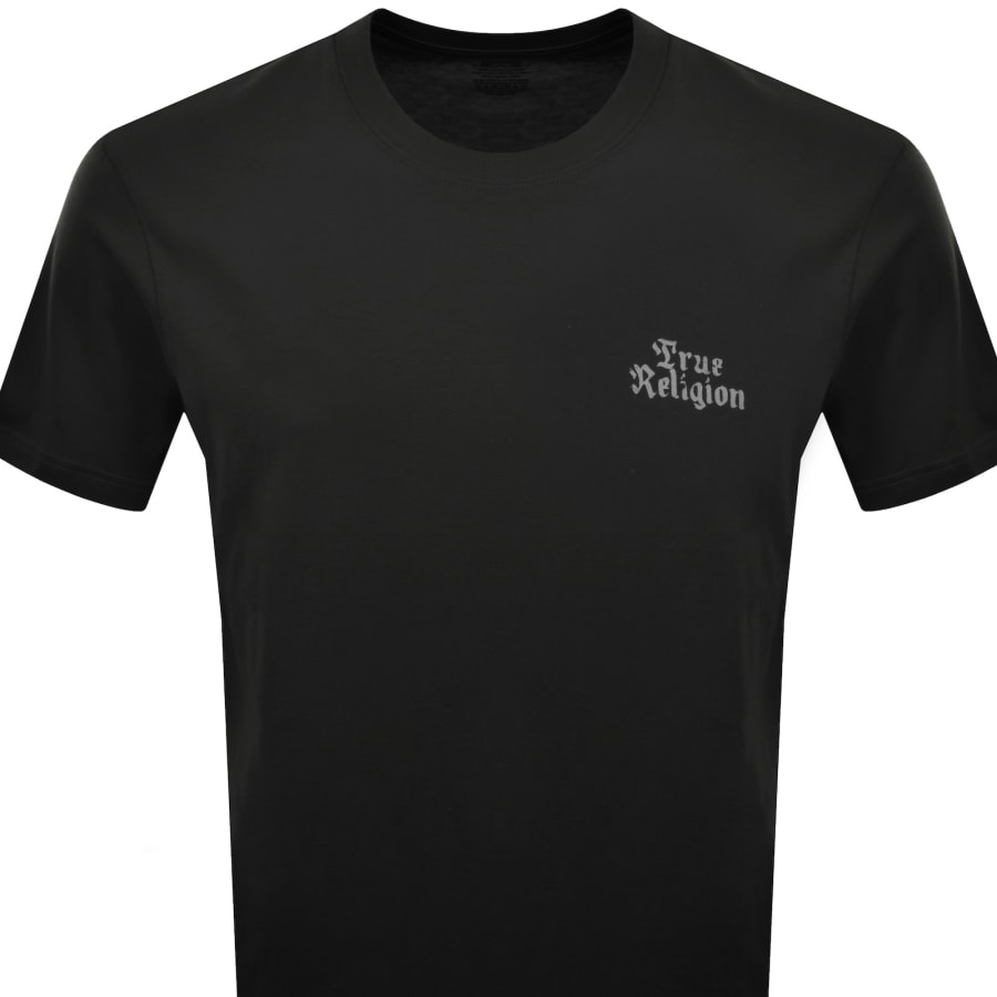 Image number 3 for True Religion Trade Marked T Shirt Black