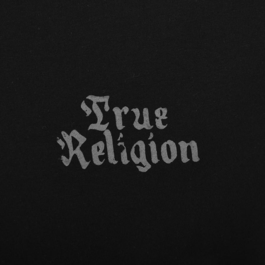 Image number 4 for True Religion Trade Marked T Shirt Black