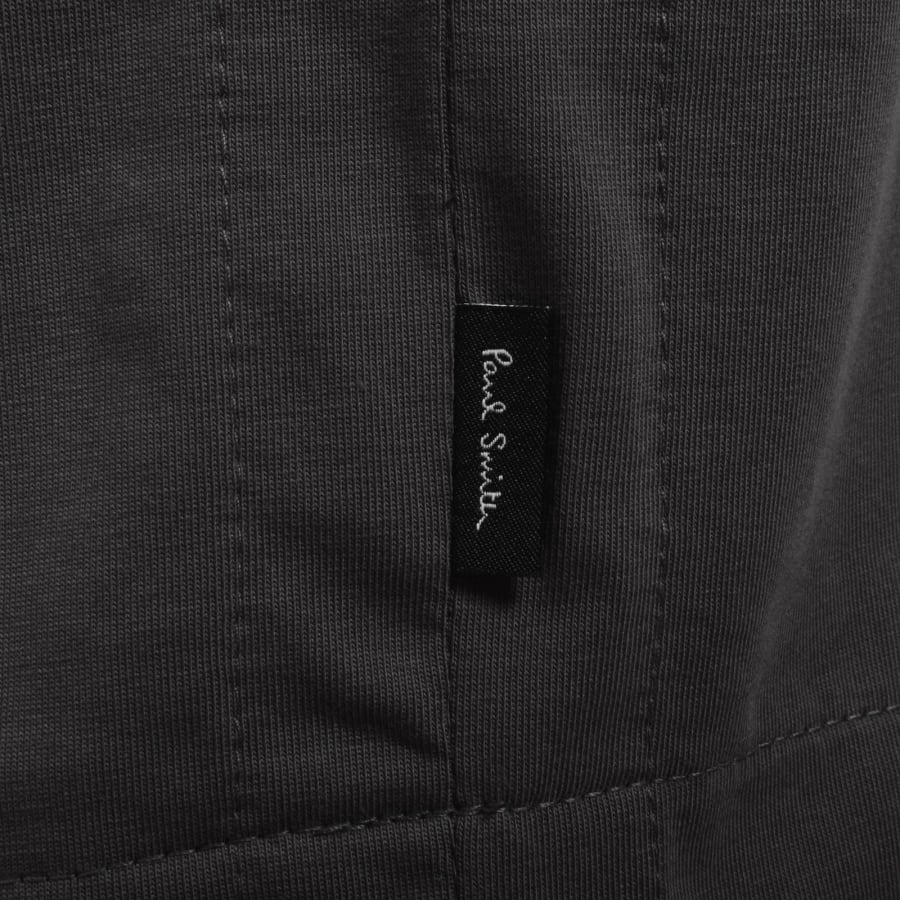 Image number 3 for Paul Smith Striped Regular Fit T Shirt Grey