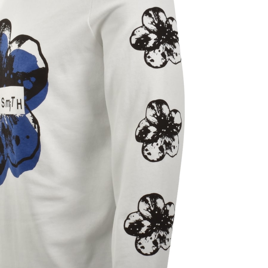 Image number 5 for Paul Smith Flower Sweatshirt White