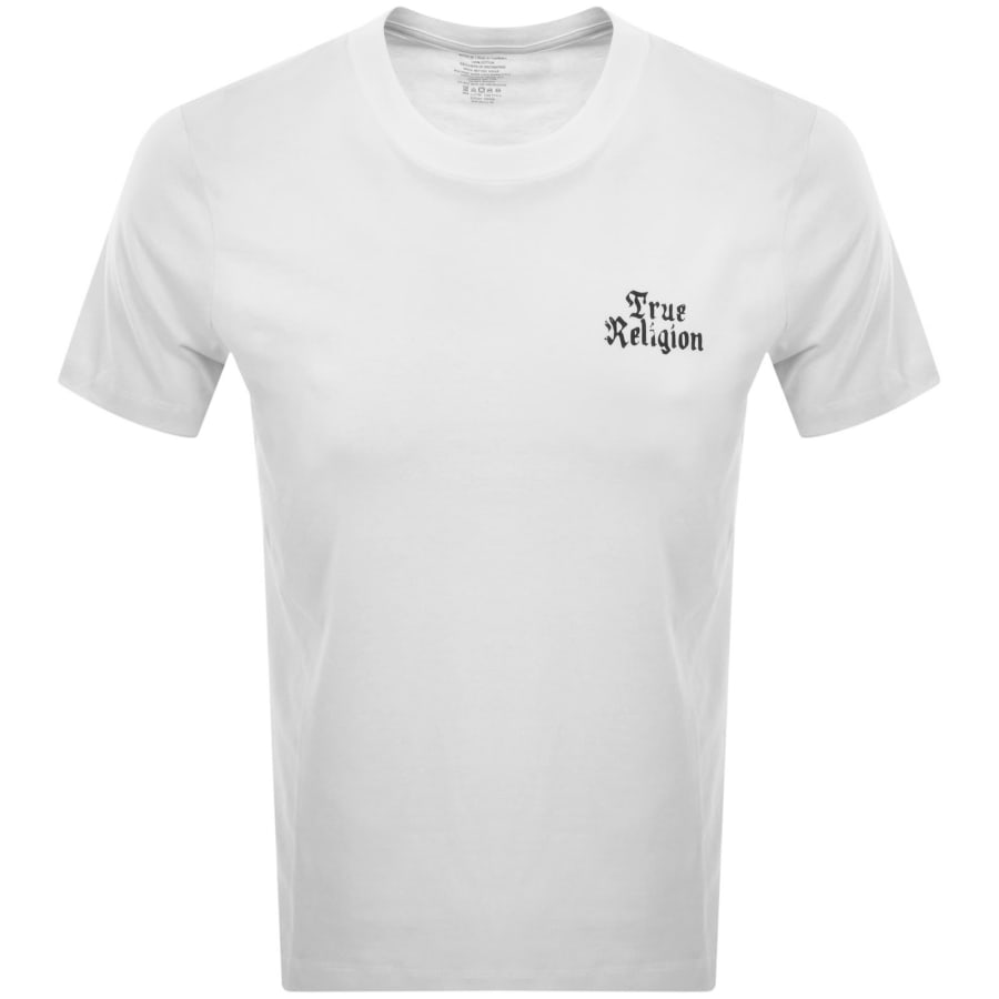 Image number 2 for True Religion Trade Marked T Shirt White
