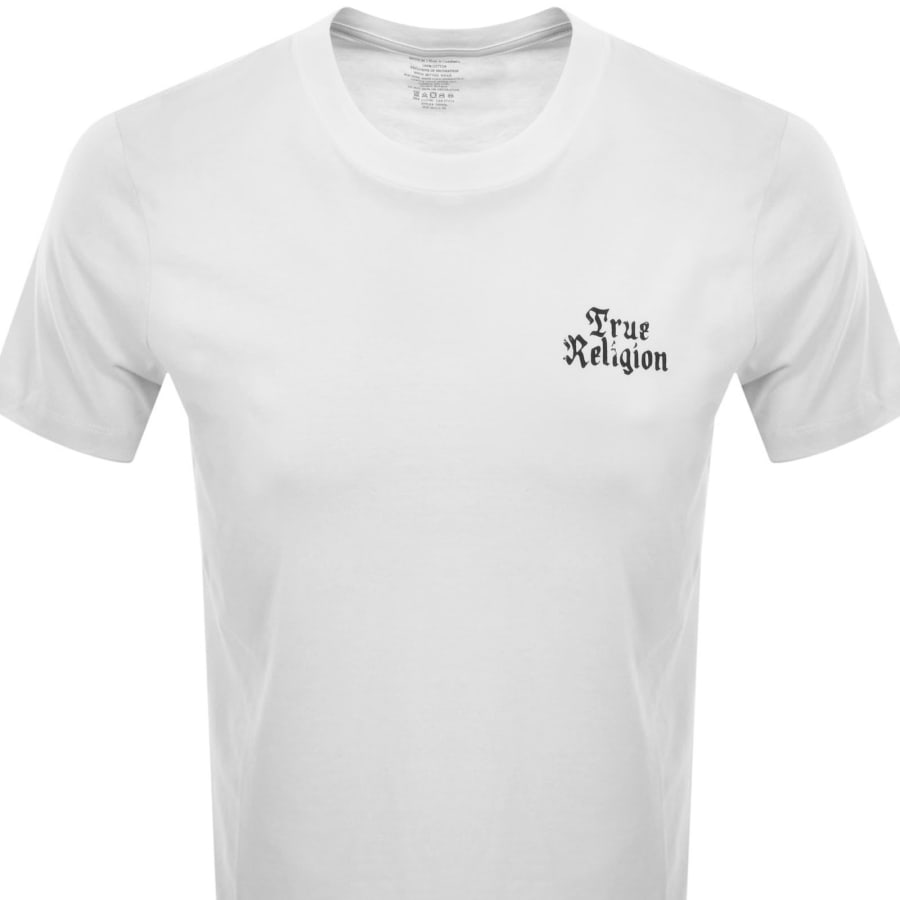 Image number 3 for True Religion Trade Marked T Shirt White