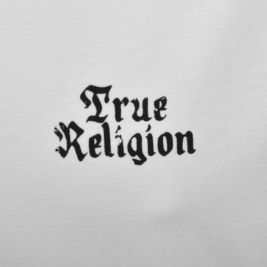 Image number 4 for True Religion Trade Marked T Shirt White