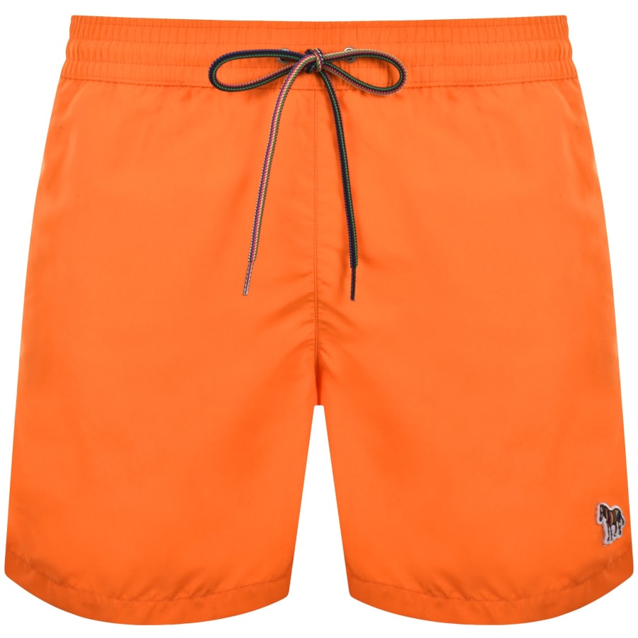 Image number 1 for Paul Smith Zebra Swim Shorts Orange