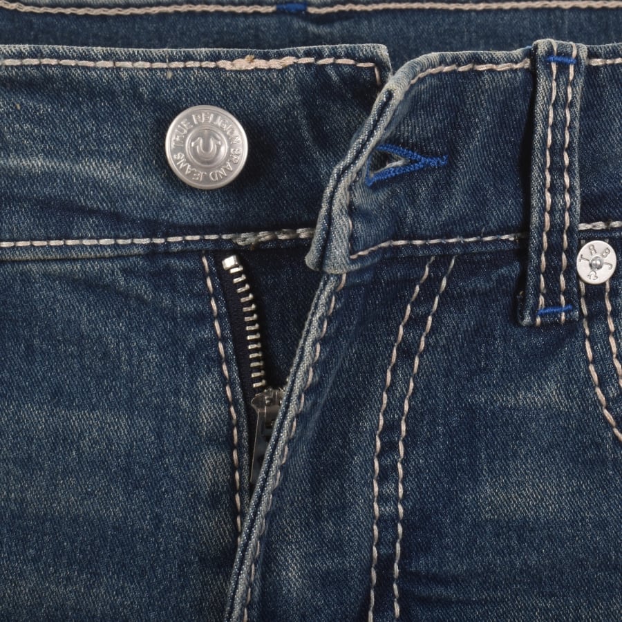 Image number 5 for True Religion Ricky Big T Flap Shorts Blue
