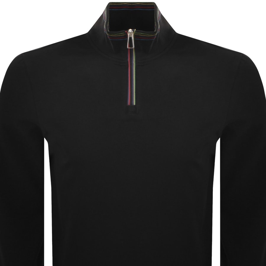 Image number 2 for Paul Smith Striped Sweatshirt Black