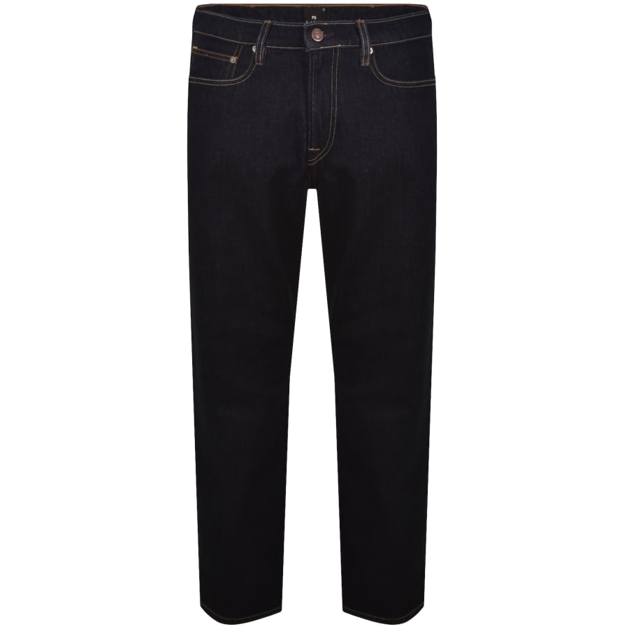 Image number 2 for Paul Smith Relaxed Tapered Jeans Blue
