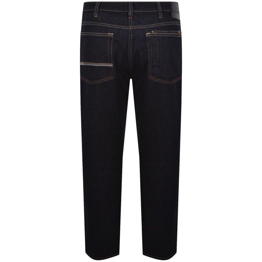 Image number 3 for Paul Smith Relaxed Tapered Jeans Blue