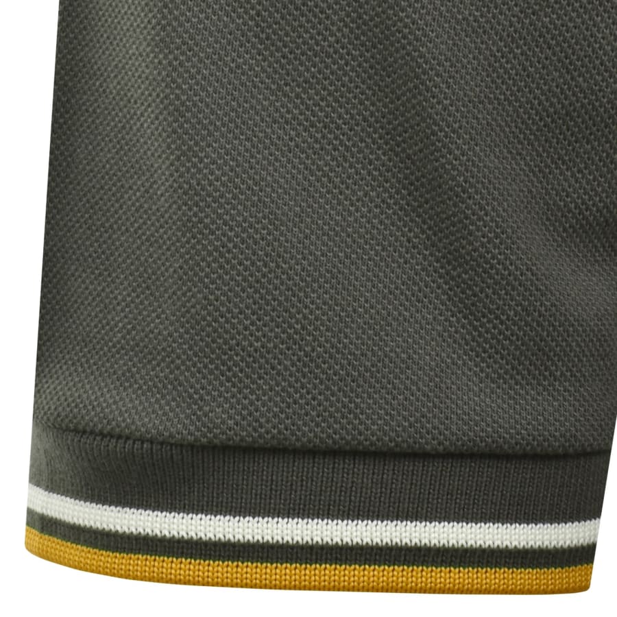 Image number 5 for Fred Perry Twin Tipped Polo T Shirt Green