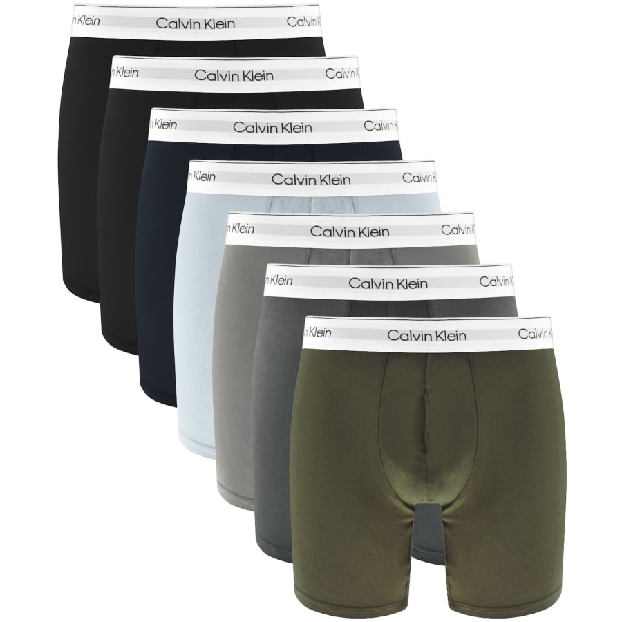 Image number 1 for Calvin Klein Underwear 7 Pack Boxer Briefs