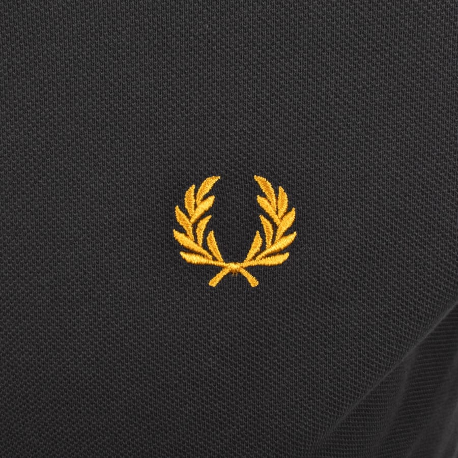Image number 3 for Fred Perry Twin Tipped Polo T Shirt Grey