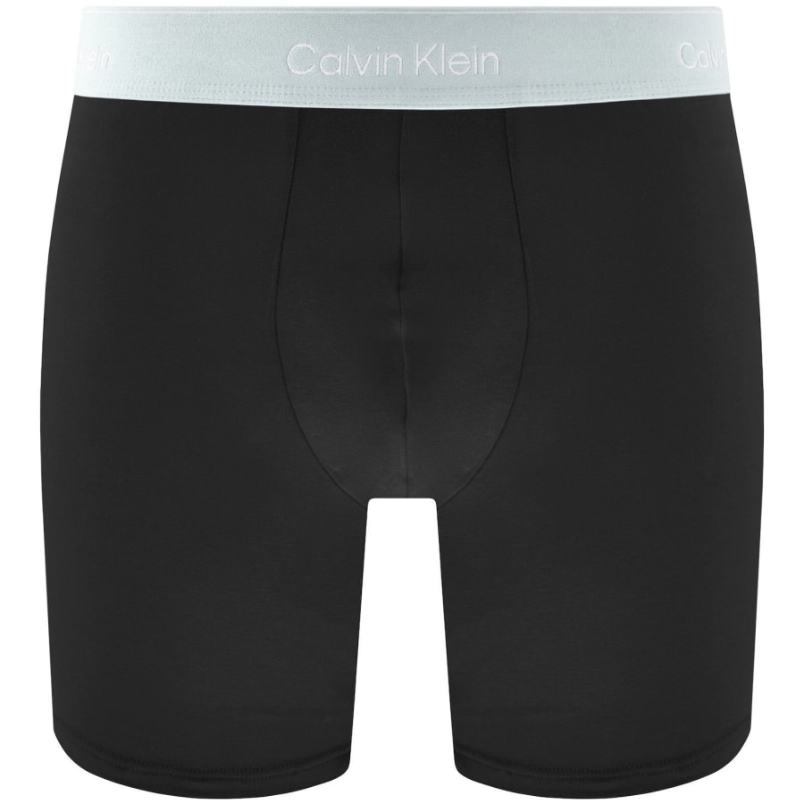 Image number 2 for Calvin Klein Underwear 3 Pack Boxer Briefs Black