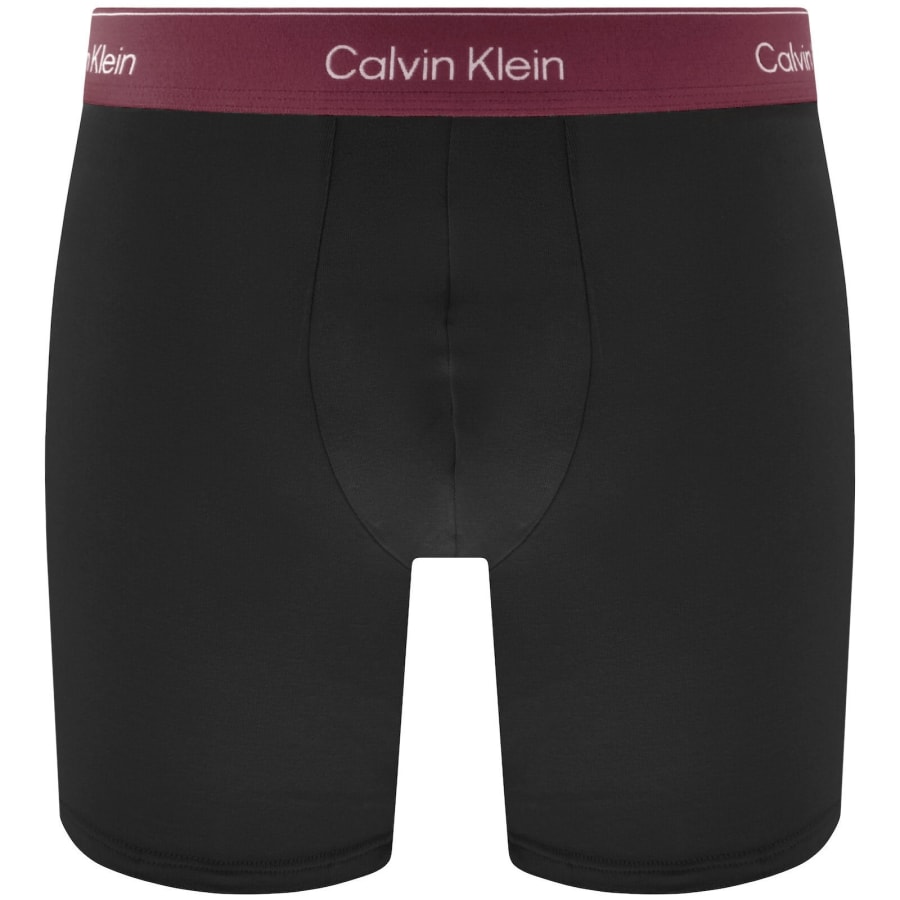 Image number 3 for Calvin Klein Underwear 3 Pack Boxer Briefs Black