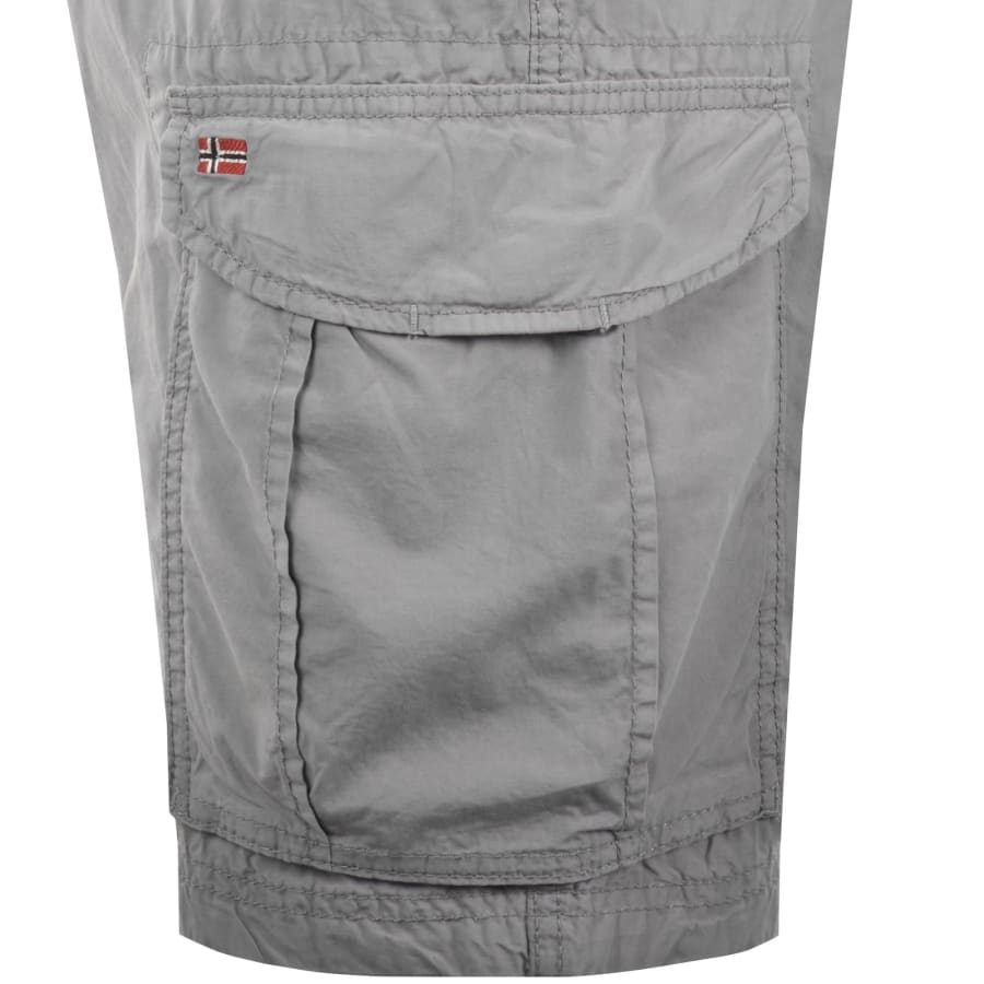 Image number 3 for Napapijri Noto 2.0 Cargo Shorts Grey