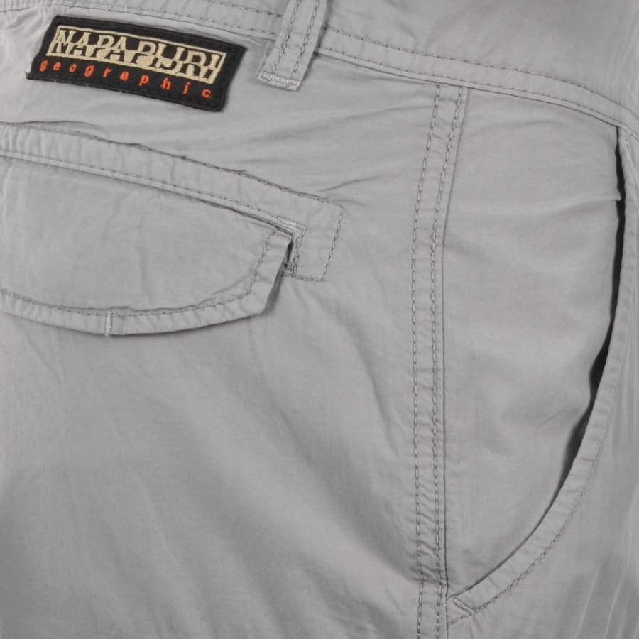 Image number 4 for Napapijri Noto 2.0 Cargo Shorts Grey