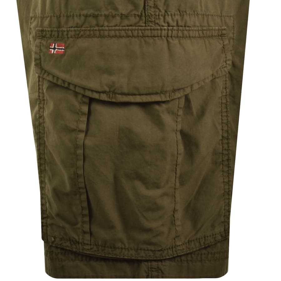 Image number 3 for Napapijri Noto 2.0 Cargo Shorts Green