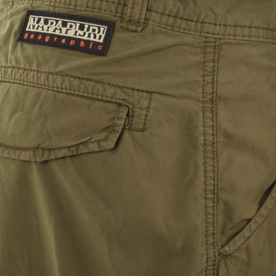 Image number 4 for Napapijri Noto 2.0 Cargo Shorts Green