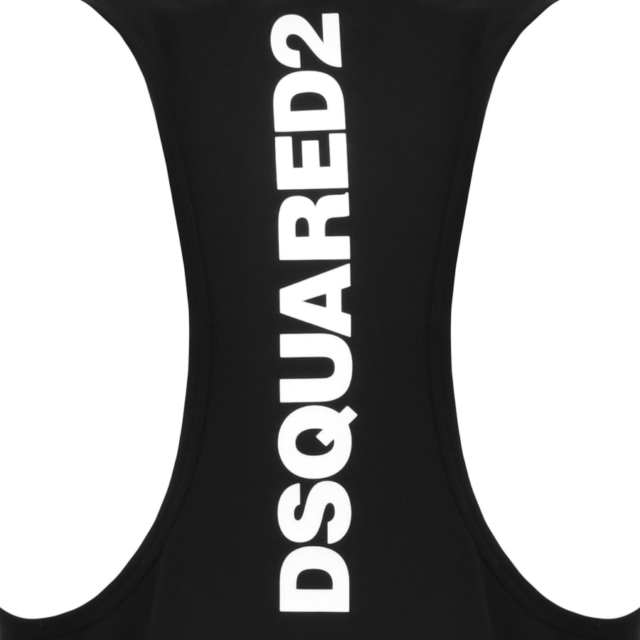 Image number 5 for DSQUARED2 Back Logo Vest Black