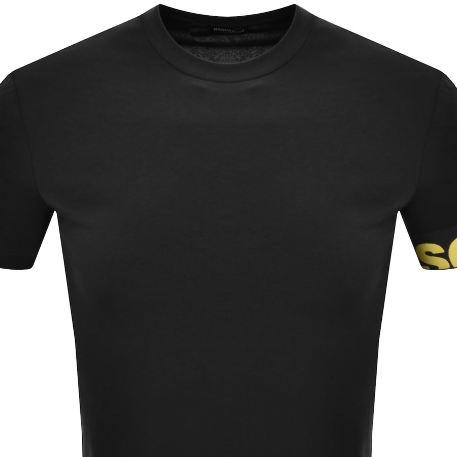 Image number 2 for DSQUARED2 Sleeve Logo T Shirt Black