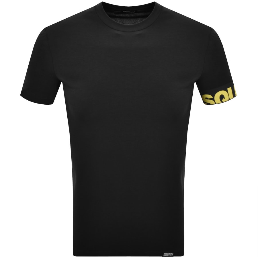 Image number 1 for DSQUARED2 Sleeve Logo T Shirt Black