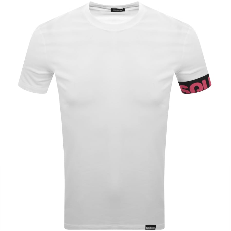 Image number 1 for DSQUARED2 Sleeve Logo T Shirt White