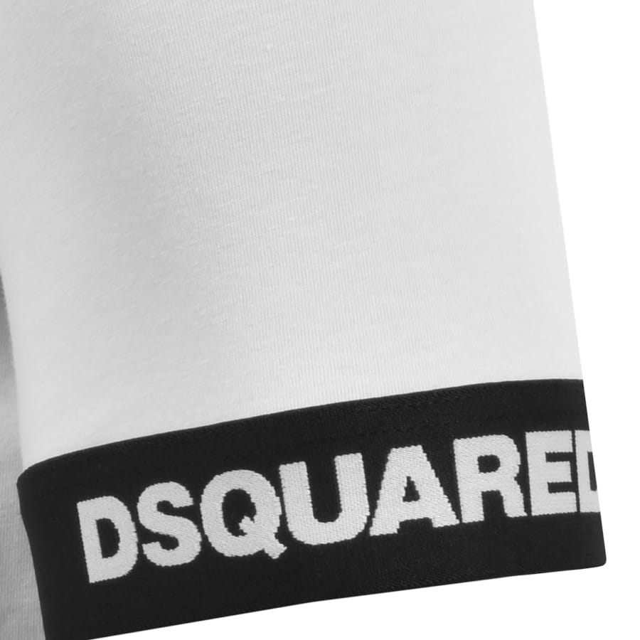 Image number 4 for DSQUARED2 Sleeve Logo T Shirt White