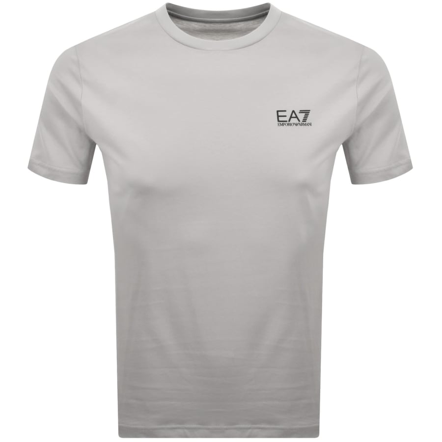 Image number 2 for EA7 Emporio Armani Logo T Shirt Grey