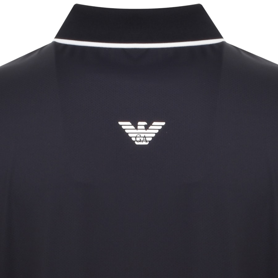 Image number 5 for EA7 Emporio Armani Polo T Shirt Navy