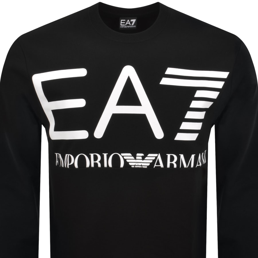 Image number 2 for EA7 Emporio Armani Logo Sweatshirt Black