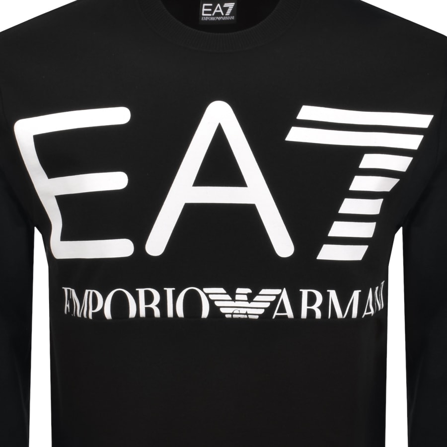 Image number 3 for EA7 Emporio Armani Logo Sweatshirt Black