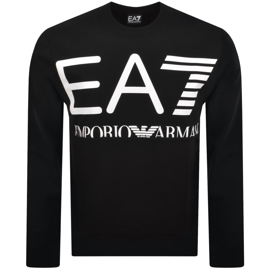 Image number 1 for EA7 Emporio Armani Logo Sweatshirt Black