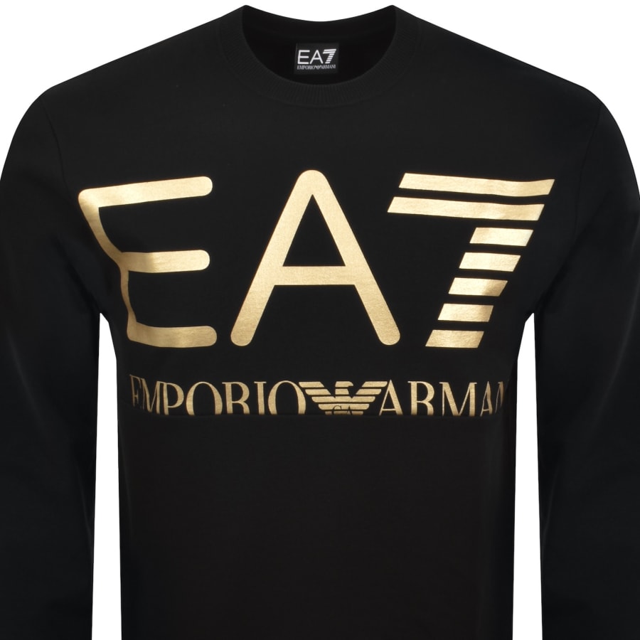 Image number 2 for EA7 Emporio Armani Logo Sweatshirt Black