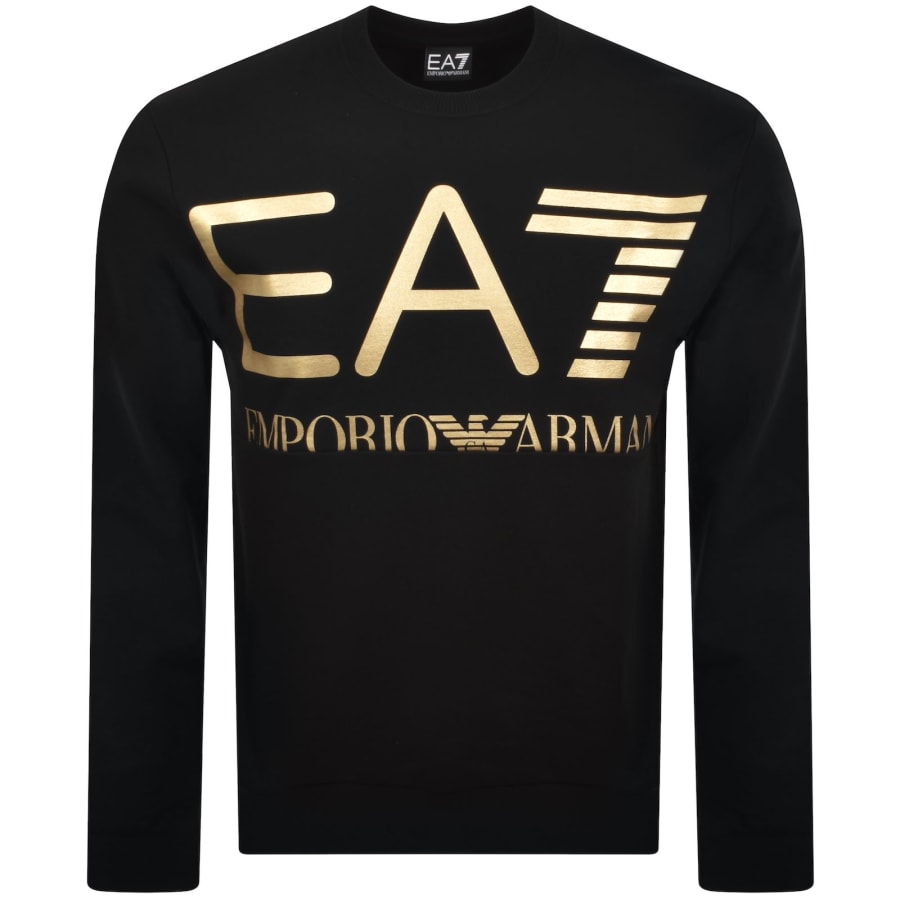 Image number 1 for EA7 Emporio Armani Logo Sweatshirt Black
