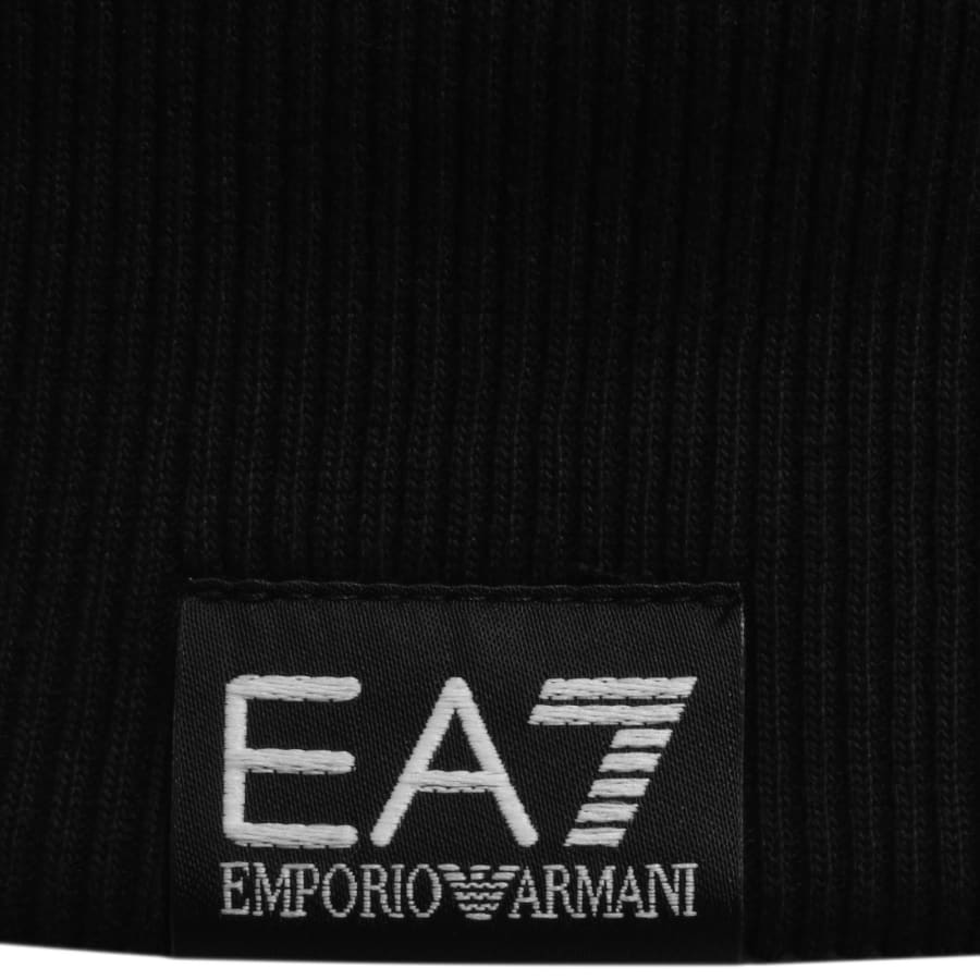 Image number 3 for EA7 Emporio Armani Logo Hoodie Black