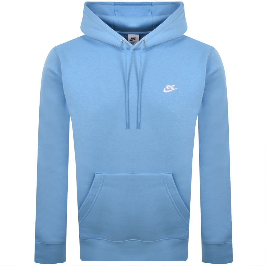 Image number 1 for Nike Club Hoodie Blue