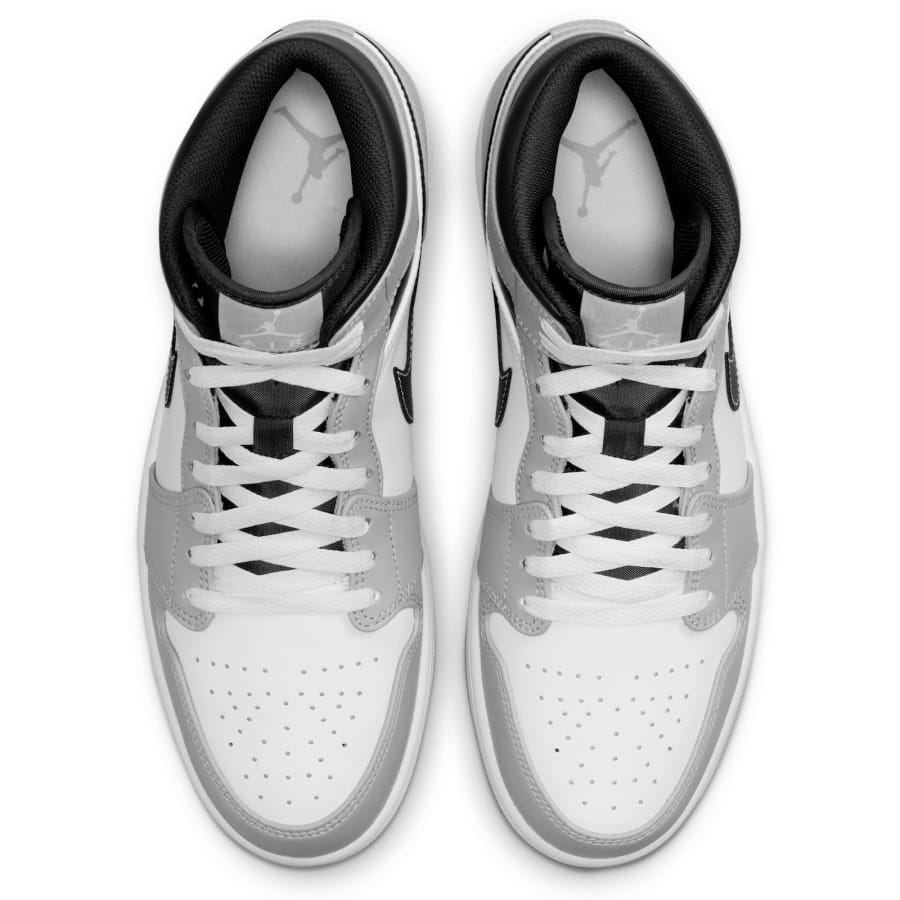 Image number 3 for Nike Air Jordan 1 Mid Trainers Grey