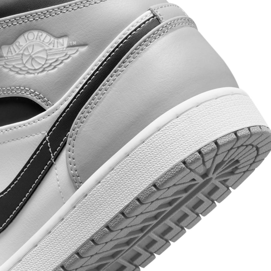 Image number 4 for Nike Air Jordan 1 Mid Trainers Grey