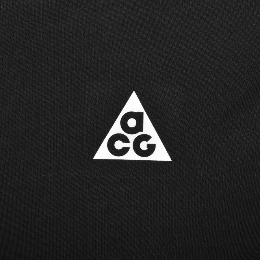 Image number 3 for Nike ACG Solar Chase Dri FIT Running T Shirt Black