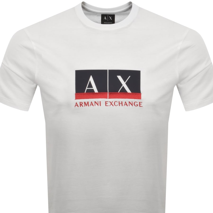 Image number 2 for Armani Exchange T Shirt Off White